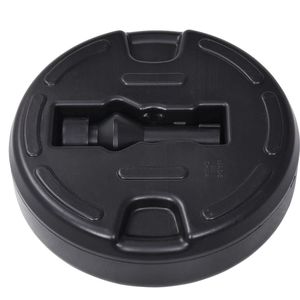 Base Rotonda Standard in Plastica HDPE Nera per Ombrelloni da Patio - Product Image 5