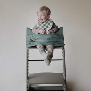 Bavoirs en mousseline pour nouveau-nés 95% bambou 5% élasthanne Douceur et confort extensibles - Product Image 3