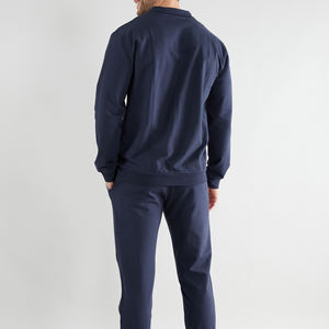 Chándal deportivo personalizado con logotipo para hombre, con cremallera completa, elástico, informal, para entrenamiento. - Product Image 2