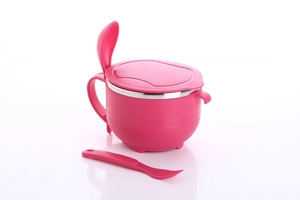 Bol à soupe et nouilles en acier inoxydable, style moderne, durable, isolé, compatible lave-vaisselle, écologique, récipient de service pour la cuisine - Product Image 4