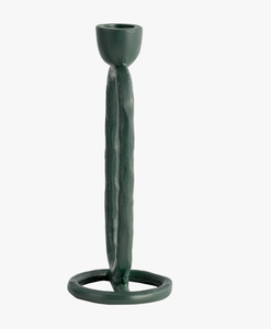 Unique design Factory Wholesale Vintage Abstract Oval Loop <b>Black</b> Metal <b>Candlestick</b> <b>Holder</b> Tabletop Candle Stand Decor - Product Image 3