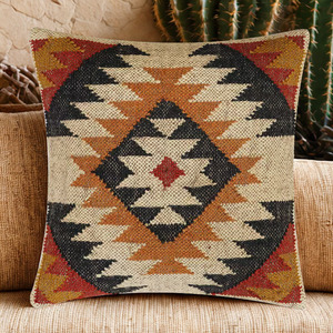 <b>Hand</b>-woven Rustic Style Wool and Jute Cushion Seat Pad Custom Size Shape Design and Color Cushion Pad for All Types of <b>Chair</b> - Product Image 6