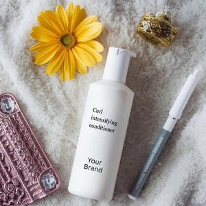 Après-shampoissant sans rinçage intensifiant les boucles naturelles, soin capillaire, flacon pompe 250 ml, OEM pour usage en salon, faible MOQ, OEM ODM, fournisseur d'usine - Product Image 3