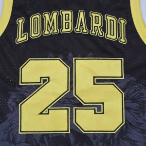 Maillot de basket-ball pour homme de qualité supérieure, fabrication personnalisée avec logo brodé sur le devant et le dos. - Product Image 2