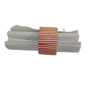 Ensemble d'anneaux de serviette en résine multicolores au design élégant, durables, écologiques, style classique, vaisselle de Noël pour la maison, le restaurant et la cuisine - Product Image 1