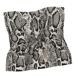 Bandana personnalisée avec logo, design tendance, imprimé floral, foulard en soie satinée pour femmes, foulards pour femmes, bandanas pour femmes - Product Image 1