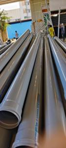 Tuyau PVC rond EcoFlow 160 mm, longueur 6 m, épaisseur 2 mm, raccord Sol Fit, marque Peregrine, pression 4 kg, fournisseur en gros pour l'agriculture - Product Image 3