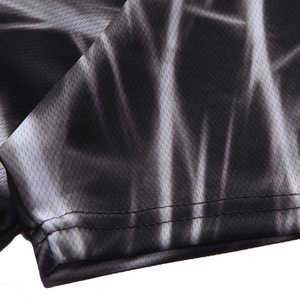 T-shirt décontracté extensible à manches courtes pour homme, en fibre de lait, séchage rapide, broderie personnalisée du logo OEM, idéal pour le sport et le fitness en été - Product Image 3