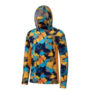 Vêtements de pêche à sublimation de conception originale, sweat-shirts à manches longues pour hommes, matière respirante, sweat-shirt de pêche pour hommes - Product Image 4