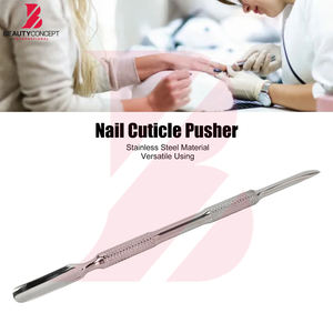 Pousse-cuticules en acier inoxydable, outil de nettoyage efficace des cuticules, bords tranchants, double tête, soin des ongles pour salon - Product Image 4