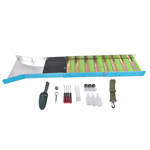 Juego de equipo de minería portátil de aleación de aluminio 20x con lupa, pinzas y pala - Product Image 3