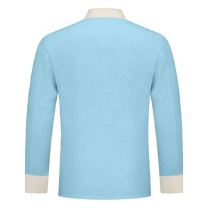 สินค้าใหม่ล่าสุด คุณภาพดี ราคาถูก สำหรับผู้ชาย เสื้อเชฟ สำหรับโรงแรมและร้านอาหาร ชุดทำอาหาร สินค้ามาใหม่จากซัพพลายเออร์ - Product Image 3