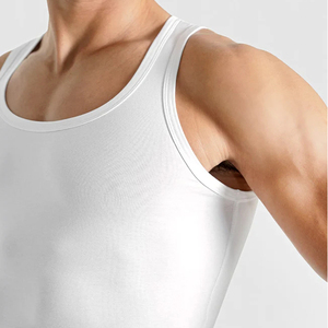Premium Breathable Plus Size <b>Men's</b> Tank Tops Sports Gym Tank Top Cotton Wholesale Sleeveless <b>Men</b> Tank Top Fitness <b>Singlet</b> - Product Image 6