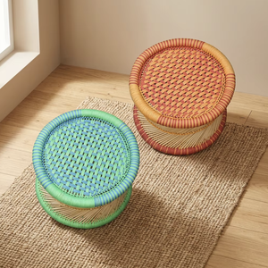 Suministros Directos al por Mayor BS International, Centro de Mesa de Ratán y Madera Curvada, Diseño Moderno, Ecológico, Lavable, para Exteriores - Product Image 4