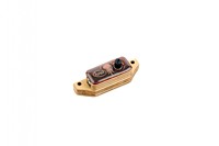 KNA SPP-2 Sitar Pickup Natural Acoustic Tone Sensor Ringan yang Dipasang di Bridge dengan Kontrol Volume