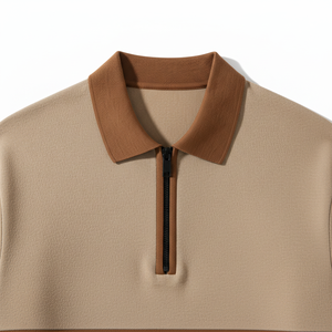 Embroidery logo Polo t Shirt <b>Men</b> Custom Printed Plain Golf Polo Cotton Sleeve Casual Zipper DesignBreathable Polo Shirt for <b>Men</b> - Product Image 2