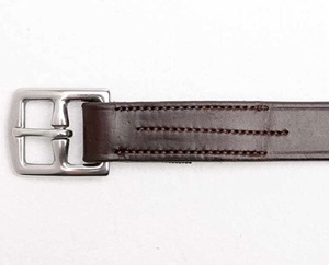 หนังอังกฤษแบบคลาสสิกคุณภาพสูงหัวเข็มขัดสเตนเลสแบบปรับได้หัวเข็มขัดม้าตะวันตกแบบหรูหราปรับได้ - Product Image 5