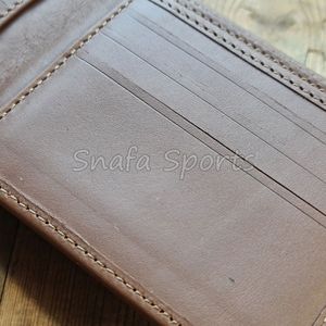 กระเป๋าสตางค์หนังวัวแท้สำหรับผู้ชาย น้ำหนักเบา ขายดีจากโรงงานโดยตรง รับผลิตตามแบบ ทนทาน - Product Image 4