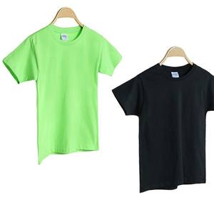 Camiseta de Algodón 100% Blanca Estampada de Alta Calidad para Niños, Venta al por Mayor, Manga Corta, Cuello Redondo, Talla Grande para Niños y Niñas - Product Image 4