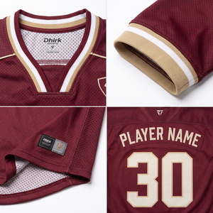 Camiseta de Fútbol Americano Personalizada Sublimada 100% Poliéster Transpirable con Nombre del Equipo, Fabricante OEM, Uniforme Masculino de Manga Corta - Product Image 4