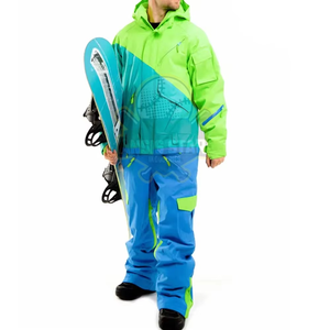 Wholesale Hooded Breathable <b>Ski</b> Uniform Warm Winter High Visibility New Design Stock Customizable Wool Zipper Nylon/Polyester - Product Image 1