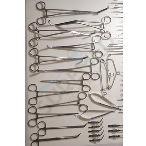 Juego de Instrumentos Profesionales para Cirugía Vascular, Juego de Instrumentos Quirúrgicos Vasculares de Acero Inoxidable para Hospitales - Product Image 2