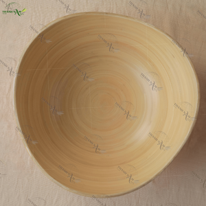 Tazones de Ensalada de Bambú Ecológicos Personalizados, Diseño Clásico, Desechables, Ligeros, No Tóxicos, para Uso Doméstico, Venta al por Mayor - Product Image 5