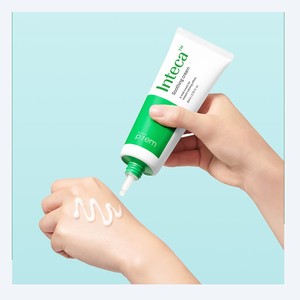 Crèmes pour le visage blanchissantes Inteka Soothing Cream 80ml, crèmes hydratantes pour le visage, crèmes coréennes pour le visage, crème éclatante pour le visage, lotion pour le visage - Product Image 3