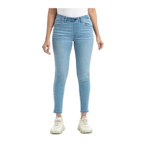Haute qualité Antti Pilling respirant femmes Jeans pantalon personnalisable Logo Design taille imprimé orienté vers l'exportation haute qualité QC - Product Image 1