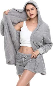 Pantalones Cortos de Forro Polar Sherpa para Hombre, de Alta Calidad, Estilo Hip Hop, Teñidos, de Lana Suave, Tejidos, para Ropa Urbana, Venta al por Mayor - Product Image 2