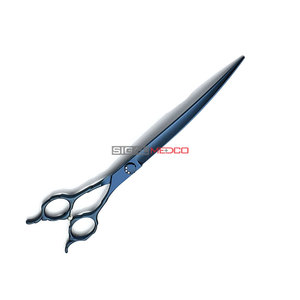 Fancy Handle Pet Grooming <b>Scissor</b> Stainless Steel Adjustable Screw Professional Animal Hair Cutting Shears Durable Sharp Blade - Product Image 2