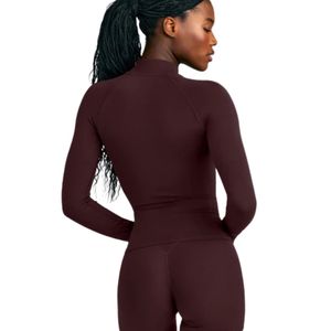 Women's Breathable Athletic <b>Jacket</b> Full Zip Training <b>Workout</b> Outerwear Lightweight Sportswear Custom Logo Fitness <b>Jacket</b> - Product Image 2
