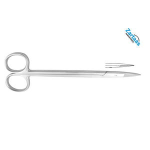Instrument dentaire en acier inoxydable de haute qualité Ciseaux à gomme Kelly Instruments chirurgicaux droits de 16 cm - Product Image 6