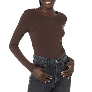 Camiseta de manga larga para mujer, camiseta de manga larga completa para mujer, camiseta de manga larga, ropa informal para mujer - Product Image 1