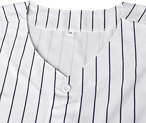 Sublimated Best Edition Men's Button Down Baseball & Softball Uniform Active Sports baseball Wear Short Sleeve Jerseys - Product Image 3