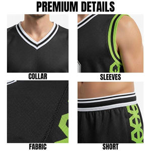 Camiseta de Baloncesto Retro Sublimada de Diseño Personalizado al por Mayor, Conjunto de Camisetas y Pantalones Cortos para Hombre - Product Image 5