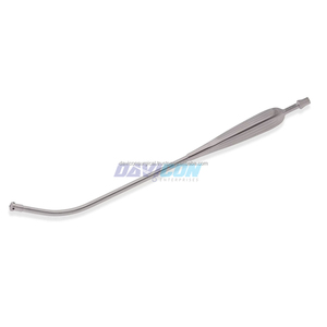 Instrument d'aspiration Fell - Tube coudé de 6,4 mm, poignée Yankauer, longueur de travail de 7'' (18 cm), acier inoxydable, 13'' (33 cm) - Product Image 3