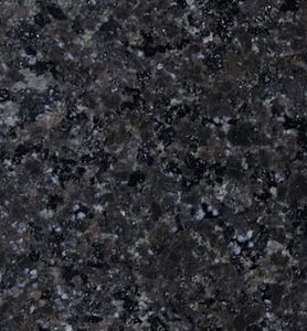 Dalle de granit noir cendré, aspect sel et poivre, points bleus/noirs, 100% naturel, durable, haute qualité, design moderne, pour salon et entrée - Product Image 3