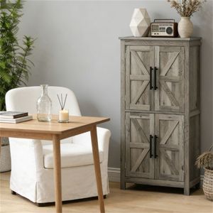 Mobiletto Contenitore Grigio Chiaro per Soggiorno e Bagno - Product Image 1