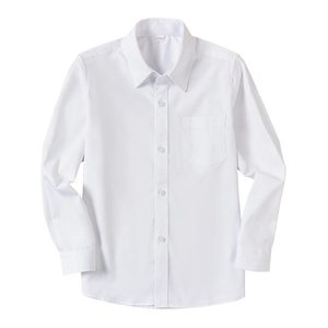 Camisa de Uniforme Escolar Blanca de Manga Corta para Niños de Primaria, Conjunto de 2 Piezas, Corte Formal, Fácil de Planchar, Poliéster y Algodón - Product Image 4