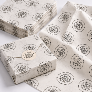 Custom <b>Printed</b> Tissue <b>Paper</b> Wrapping <b>Paper</b> With Logo Luxury Brand Packaging <b>Paper</b> For Gift Box Clothing Jewelry Packaging - Product Image 4