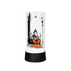 Divine Glow Lord Ganesha Table Lamp LED Decorative <b>Night</b> <b>Light</b> Spiritual Home Decor Bedside Desk Lamp Gift for Living Room Pooja - Product Image 1