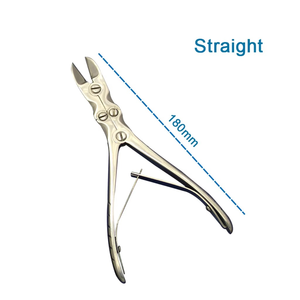 Pinces à os vétérinaires à double action de qualité supérieure, en acier inoxydable, pour la chirurgie orthopédique, coupe-os pour animaux de compagnie, outils réutilisables, CE ISO - Product Image 4
