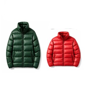 <b>Men</b> Women Regular Puffer Coat Quick Dry Breathable <b>Nylon</b> Shell Couple Matching Winter <b>Jacket</b> Wholesale - Product Image 5