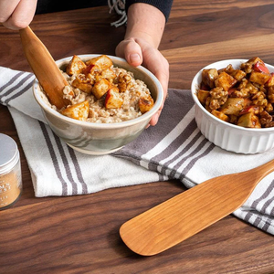 Cuillère-spatule en bois portable pour pâte à sourde, fouet et spatule pour la pâtisserie et les outils de cuisine - Product Image 5