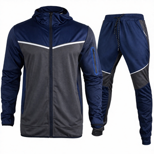 ผู้ผลิตชุดวอร์มออกกำลังกาย ชุดจ็อกเกอร์แบบกำหนดเอง ชุดสเวตเตอร์หนานุ่ม OEM เสื้อผ้ากีฬาแบบยูนิเซ็กซ์ ผู้จัดจำหน่ายแบรนด์ส่วนตัว ยุโรป - Product Image 2