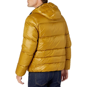 Veste matelassée réversible imperméable à capuche unisexe surdimensionnée Stonefield Manufacturing OEM Custom 2024, effet bulle brillant, pour l'hiver - Product Image 2