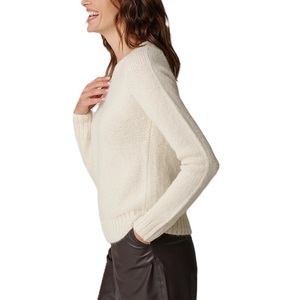 Women's V-Neck Wool <b>Pullover</b> <b>Sweater</b> Full Sleeve Solid Color Casual Winter Knitted <b>sweater</b> Anti-Pilling Regular Fit - Product Image 3