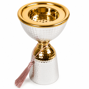 Luxury <b>Silver</b> Metal Incense <b>Burner</b> Modern Geometric Bakhoor Holder Arabic Style Mubkhar Censer for Ramadan Home Decoration - Product Image 6