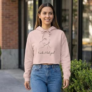 Sweat à capuche court Pray, Sweat à capuche court Faith, Sweat à capuche inspirant minimaliste, Vêtements confortables Faith - Product Image 6